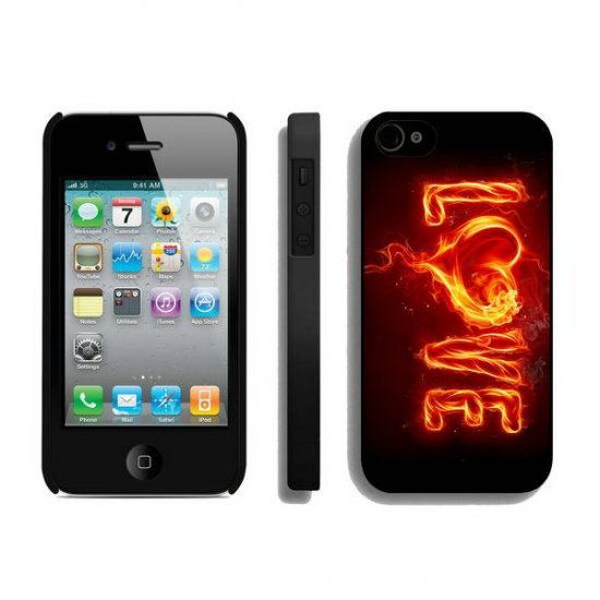 Valentine Fire Love iPhone 4 4S Cases BYB